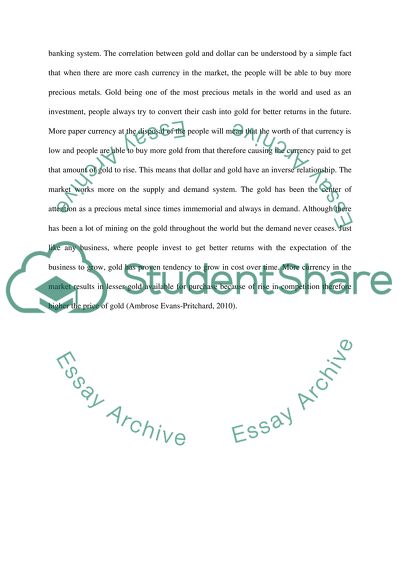 Correlations in Gold, Oil and Dollar Value index