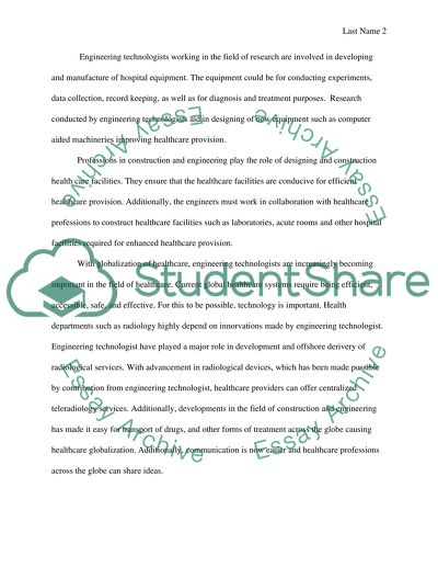 Globalization and Healthcare