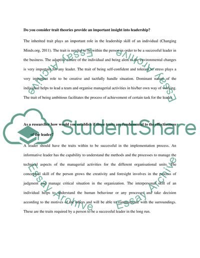 Qualities good phd thesis