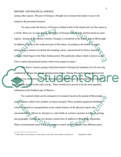 Political and Economic Changes That Took Place in Georgia