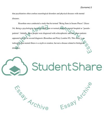 Is Mental Illness a Myth