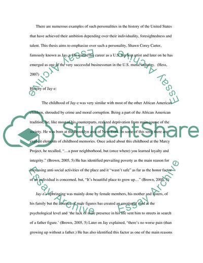 The Reflection of the American Dream by Jay-Z