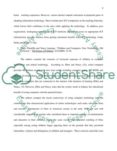 Anja Balanskat, Stella Kefala and Roger Blamire