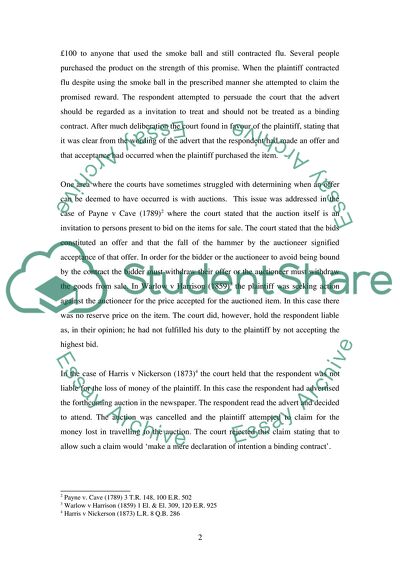 A Legal Offer or an Invitation