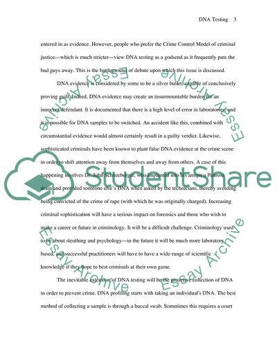 The Pros and Cons of DNA Testing in Law Enforcement