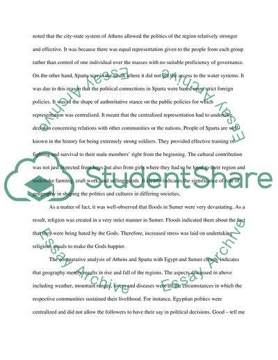 Who had a better government athens or sparta image