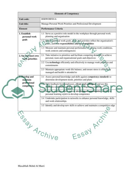 i change my priorities essay