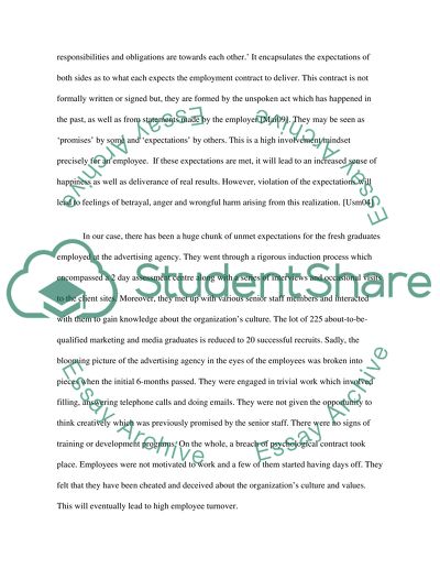 Employee Dissatisfaction in the Company