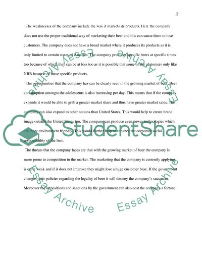 The New Belgium Brewing Company