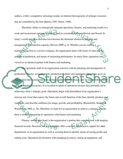 Operations Management