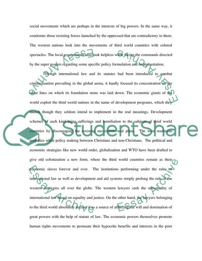 National Law from Below - Development, Social Movements, and Third World Resistance