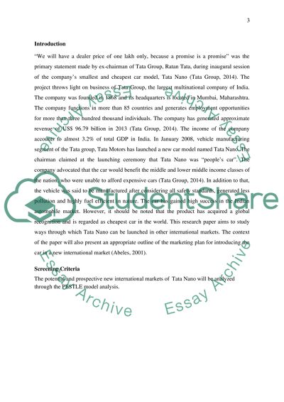 Tata nano business model picture