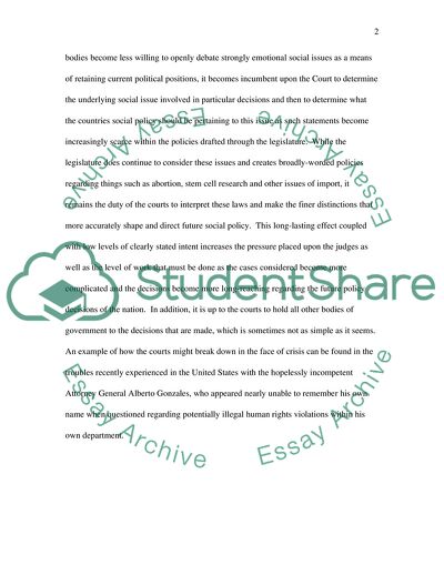 Political Impact of the Canadian Charter of Rights and Freedoms