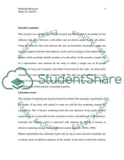 The Concept of Marketing