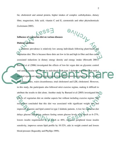 Is Vegetarian Diet Healthier