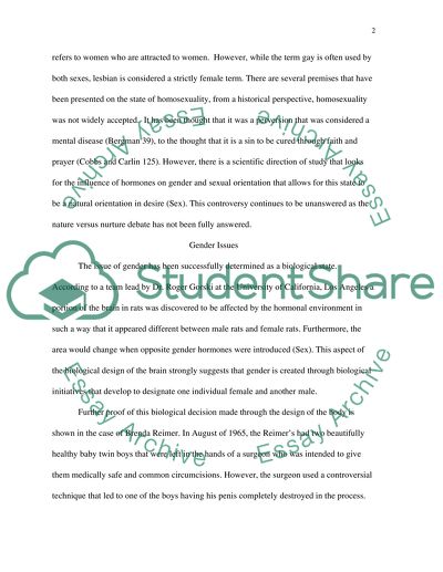 Homosexuality essays image