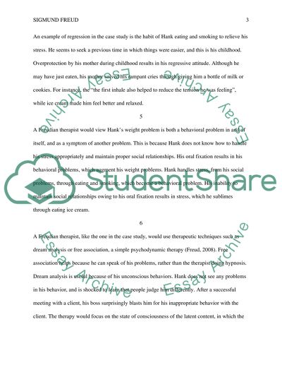 Sigmund Frued's theory