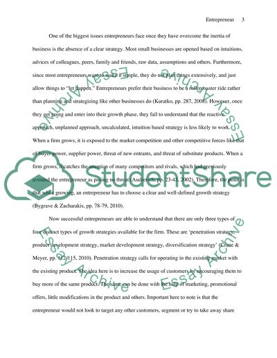 Could you be an Entrepreneur