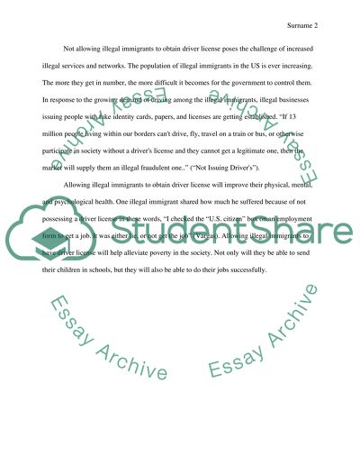 People being able to drive in the US even Illegals