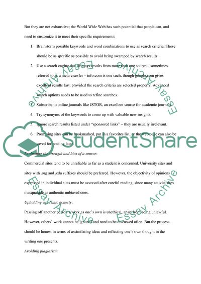 Student survival guide personal action plan