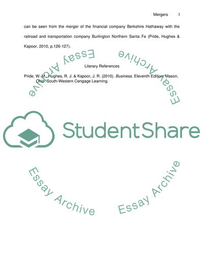 Differences in Mergers