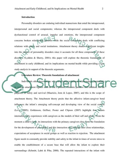 Theoretic Foundations of Attachment