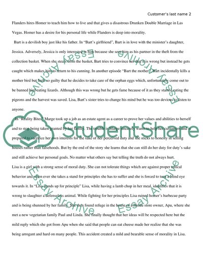 Kant and the Simpson