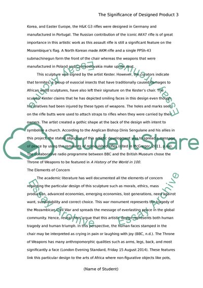 The Significance of a Designed Product, Comparison to Philippe Starcks Infamous Gun Lamp