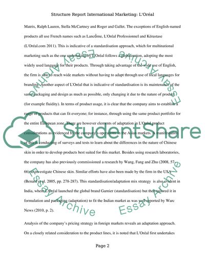 LOrals Marketing Mix