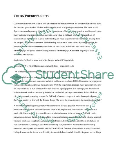 Data Driven Marketing Assingment