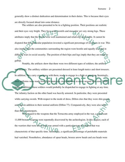 Sample English Essays Terracotta Army Essay Sample Essays High School also Paper Vs Essay Terracotta Army Essay Example Topics And Well Written Essays Paper Essay Writing