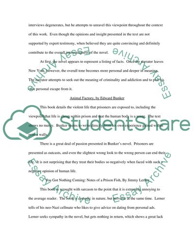 Stereotypes about the Attitude of Criminals to their Bodies