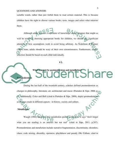 Questions and Answers