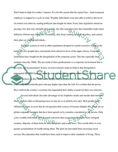 Wealth Distribution Gives the Rich an Unfair Advantage