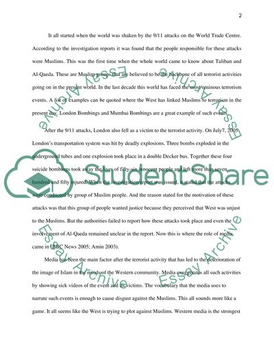 The unfair portrayal of Islam in the West