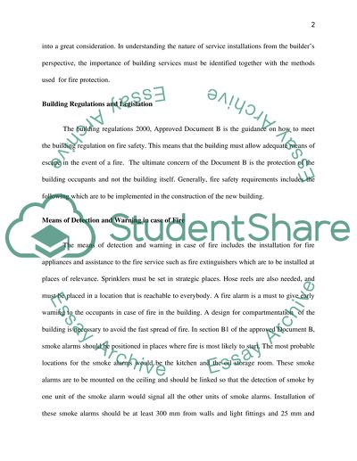 Fire Safety Rules and Fire Fighting Facilities