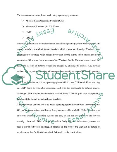 Operating Systems Design and Implementation