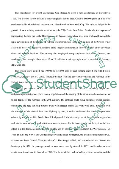 Railroads in Hudson Valley Region