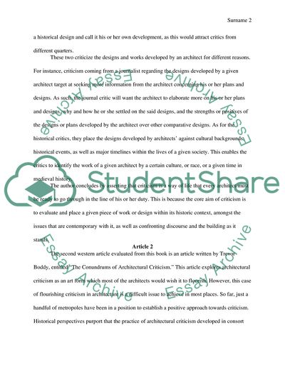 Architectural Criticism and Journalism: Global Perspectives