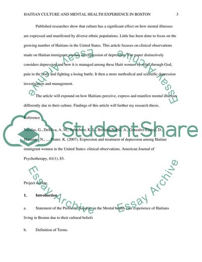 Project Content Elements