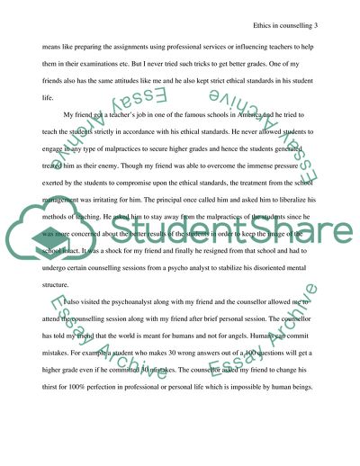 Professional Orientation and Ethics in Counseling