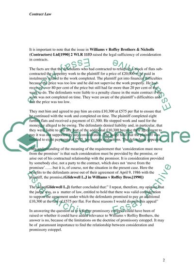Implementing the Doctrine of Promissory Estoppel