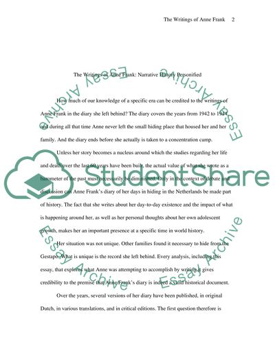 A Modest Proposal Ideas For Essays Anne Franks Diary A Modest Proposal Essay also Into The Wild Essay Thesis Anne Franks Diary Book Reportreview Example Topics And Well Thesis For Compare Contrast Essay