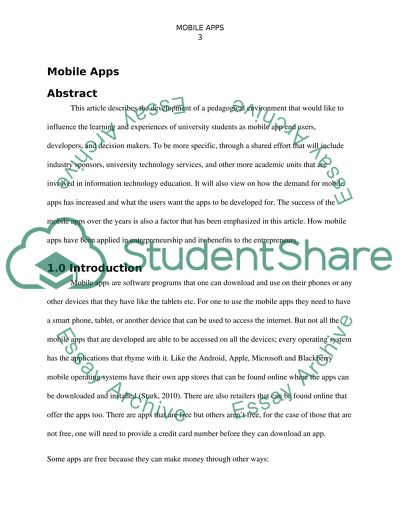 Building an App Farm for University Student