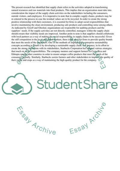 Benefits and Challenges of implementing Supply Chain