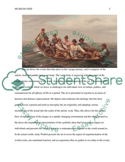 Museum Visit - Insight View of Artistic Works