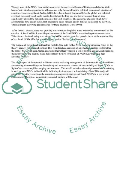 NGOs in Saudi Arabia