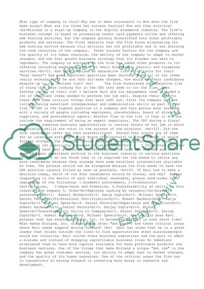 What Makes Bizland, Inc Unique among Others