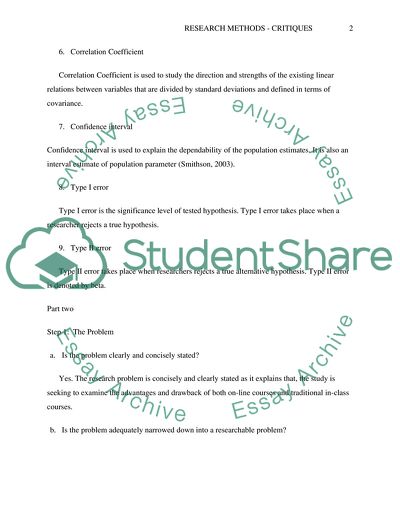 Studying the Methods of Statistics