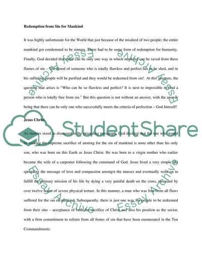 Christianity and Sin